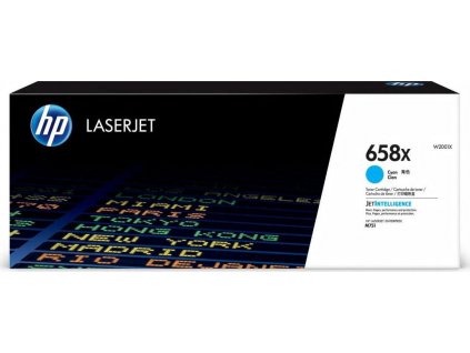 HP 658X Cyan LaserJet Toner Cartridge (28,000 pages)