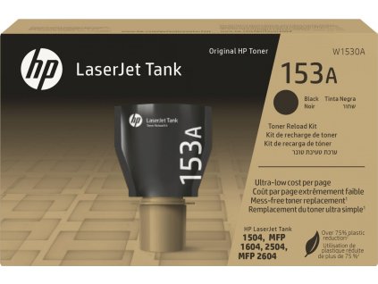 HP 153A Black Original LaserJet Tank Toner Reload Kit (W1530A) (2.500 pages)