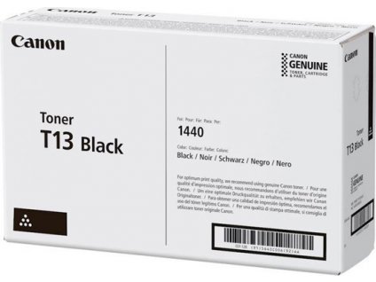 Canon TONER T13k černá pro i-SENSYS X 1440iF,1440i,1440P,1440Pr (10 600 str.)