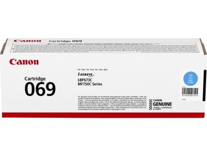 Canon TONER CRG 069 C azurová pro LBP673Cdw, MF752Cdw a MF754Cdw (1 900 str.)