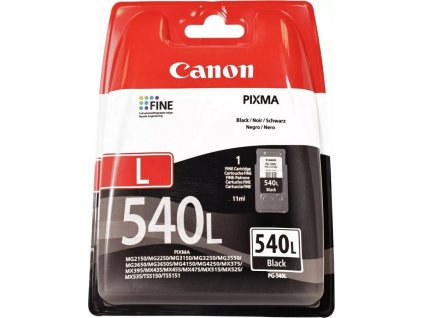 Canon CARTRIDGE PG-540L černý pro PIXMA MG2150, MG2250, MG3150, MG3250, MG3550, MG3650