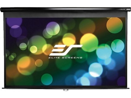 Elite Screens M92UWH, projekční plátno, roleta, 92" (233,7 cm), 16:9, 114x203cm, Gain 1,1, case černý