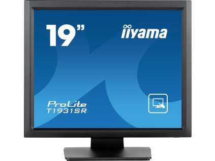 iiyama ProLite T1931SR-B1S 19' Resistive Touch, IPS, 1280x1024 DisplayPort, HDMI, 200cd/m2 (with touch), USB