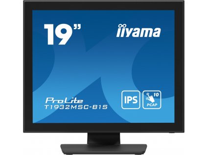 19" iiyama T1932MSC-B1S:IPS,SXGA,PCAP,HDMI,DP