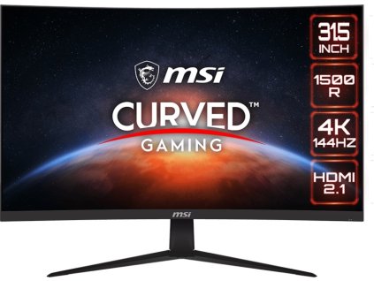 MSI/G321CU/31,5"/VA/4K UHD/144Hz/4ms/Black/3R