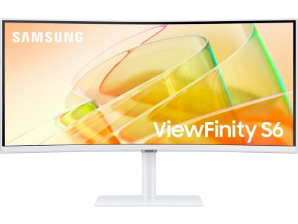 SAMSUNG MT LED LCD Monitor 34" ViewFinity LS34C650TAUXEN - prohnutý,VA,3440x1440,5ms,100Hz,HDMI,DisplayPort