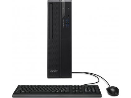 ACER PC Veriton VX2710G, i5-13400 , 8GB,512GB M.2 SSD,DVD±RW,Intel UHD,W11P,Black,Mouse+KB