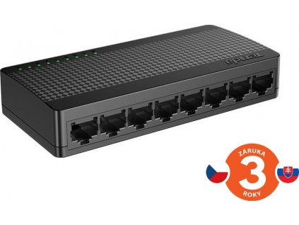 Tenda SG108M 8-portový Gigabit Ethernet Switch, 10/100/1000Mbps, Plast, Desktop