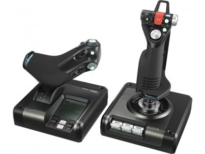 LOGITECH X52 Professional H.O.T.A.S. Joystick and throttle wired for PC