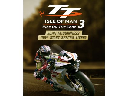 ESD TT Isle Of Man 3 John McGuinness 100th Start S