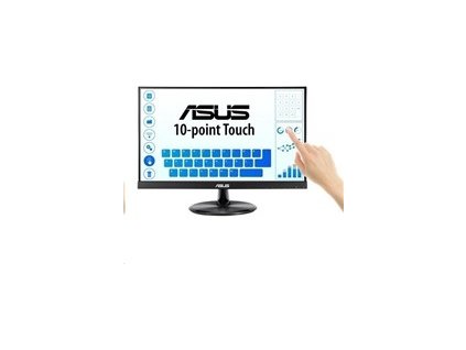 ASUS LCD dotekový 21.5" VT229H Touch 1920x1080, lesklý, D-SUB, HDMI, 10-point Touch, IPS, Frameless, USB, VESA