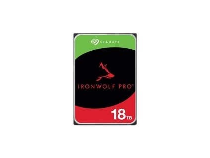SEAGATE HDD 18TB IRONWOLF PRO (NAS), 3.5", SATAIII, 7200 RPM, Cache 256MB