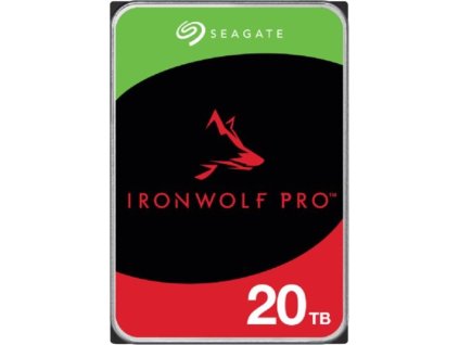 SEAGATE HDD 20TB IRONWOLF PRO (NAS), 3.5", SATAIII, 7200 RPM, Cache 256MB