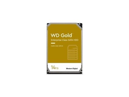 WD GOLD WD142KRYZ 14TB SATA/ 6Gb/s 512MB cache 7200 ot., CMR, Enterprise