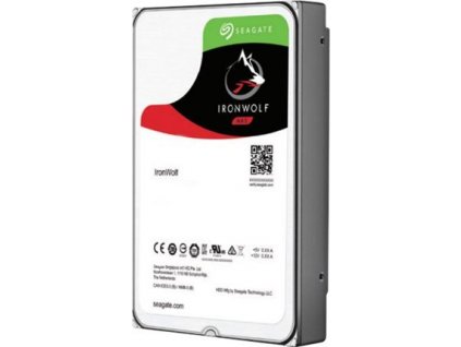 SEAGATE Ironwolf NAS HDD 10TB 7200rpm 6Gb/s SATA 256MB cache 89cm 3.5inch 24x7 CMR for NAS and RAID Rackmount Systems BLK