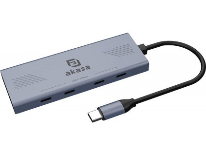 AKASA Hub USB-C na 4x USB-C, 10Gbps