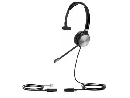 Yealink YHS36 Mono náhlavní souprava na jedno ucho s QD-RJ9 konektory