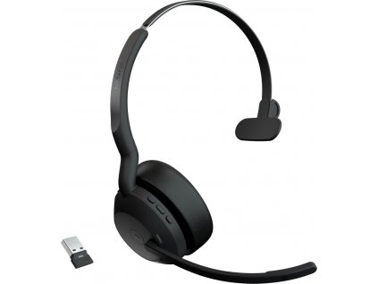Jabra Evolve2 55/Mono/ANC/USB/BT-USB/Bezdrát/MS/Černá
