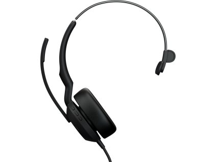 Jabra Evolve2 50/Mono/ANC/USB/Drát/BT/Bezdrát/MS/Černá