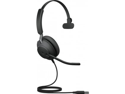 Jabra Evolve2 40 SE/Mono/USB/Drát/MS/Černá