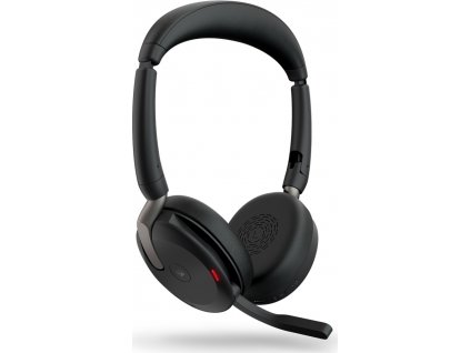 Jabra Evolve2 65 Flex/Stereo/ANC/USB-C/BT-USB/Bezdrát/MS/Černá