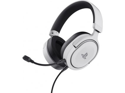 TRUST sluchátka GXT 498 FORTA PS5 Gaming Headset - Sony Licensed - white