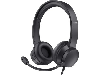 TRUST sluchátka s mikrofonem Ayda PC headset, USB