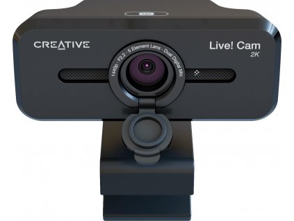 Creative LIVE! CAM SYNC V3, webkamera, 2K QHD, 4x dig. zoom, mikrofony