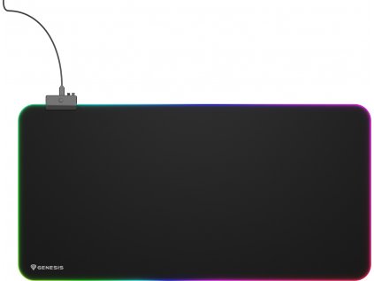 Herní podložka pod myš s RGB podsvícením Genesis BORON 500 XXL, 800x400mm