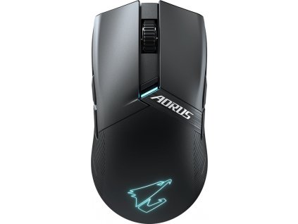 GIGABYTE Aorus M6/Herní/Optická/Bezdrátová USB/Černá