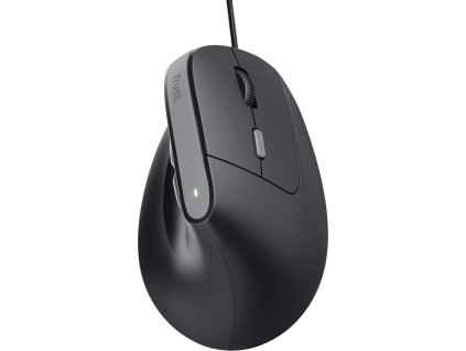 TRUST myš Bayo II Ergonomická vertikální myš, USB, černá