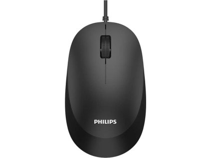 Philips SPK7207BL/Kancelářská/Optická/1 200 DPI/Drátová USB/Černá