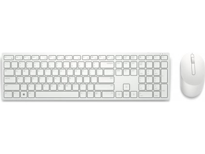 DELL Pro Wireless Keyboard and Mouse - KM5221W - Czech/Slovak (QWERTZ) - White