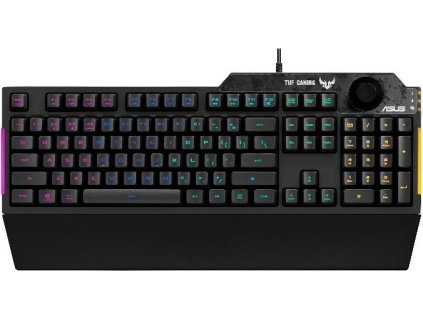 ASUS klávesnice TUF GAMING K1 (RA04), membránová, US, černá