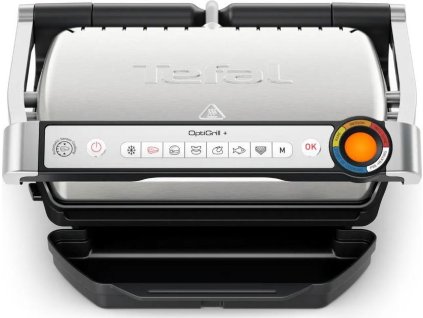 Tefal OptiGrill+ GC718D10 inteligentní gril, 6 programů, ukazatel propečení, měření tloušťky, odkapávací nádoba