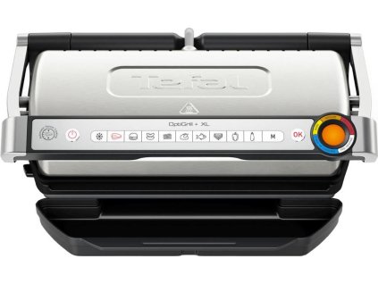 Tefal OptiGrill+ XL GC728D10 inteligentní gril, 9 programů, ukazatel propečení, měření tloušťky, odkapávací nádoba