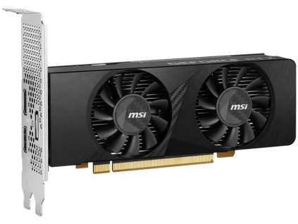 MSI NVIDIA GeForce RTX 3050 LP 6G OC, 6G GDDR6, 1xDP, 2xHDMI