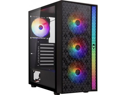 BitFenix Light / ATX / 4x120mm RGB fan / 2xUSB 3.0 / USB 2.0 / tvrzené sklo / černá