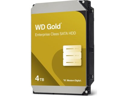 WD GOLD WD4004FRYZ 4TB, SATA III 3.5", 256MB 7200RPM, 267MB/s, CMR, Enterprise