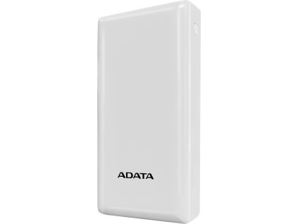 ADATA PowerBank C20, 20000mAh, 3.7A, bílá (74Wh)