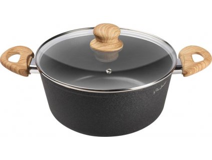 LT1247 kastról s pokr. 24cm NATUR LAMART