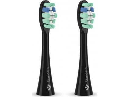 TrueLife SonicBrush Clean-series heads Standard black 2 pack
