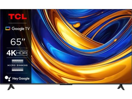 TCL P655 65" TV, 4K Ultra HD, LED, Google TV, HDR, Bluetooth, WiFi, Dolby Audio, Chromecast