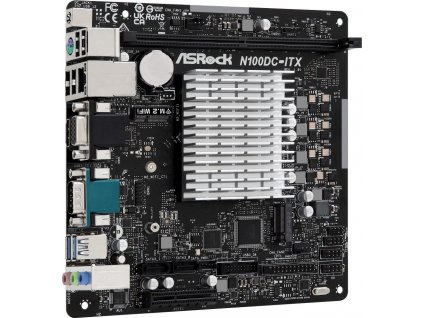 ASRock Alder Lake-N N100DC-ITX, Intel N100, 1xDDR4, 1xHDMI, 1xVGA, mITX