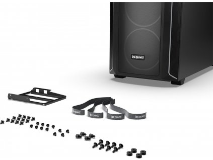 Be quiet! SHADOW BASE 800FX / ARGB / 4x140mm ARGB fan / USB-C / 2xUSB 3.0 / tvrzené sklo / černá