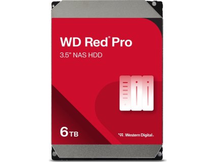 WD RED Pro NAS WD6005FFBX 6TB, SATA III 3.5", 256MB 7200RPM, 238MB/s, CMR