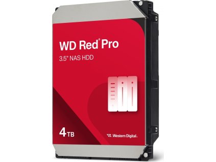 WD RED Pro NAS WD4005FFBX 4TB, SATA III 3.5", 256MB 7200RPM, 217MB/s, CMR