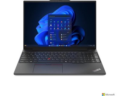Lenovo ThinkPad E/E16 Gen 2 (Intel)/U5-125U/16"/WUXGA/16GB/512GB SSD/4C-iGPU/W11P/Black/3R