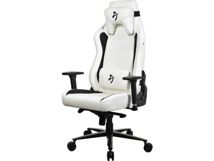 AROZZI herní židle VERNAZZA XL SoftPU White/ povrch polyuretan/ bílá