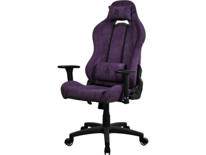 AROZZI herní židle TORRETTA Soft Fabric v2/ látkový povrch/ fialová
